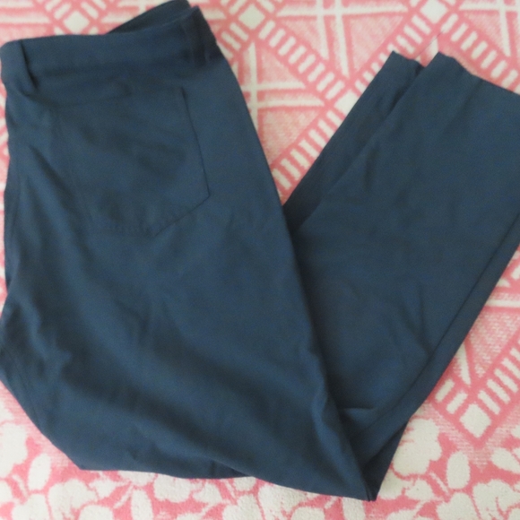 Olivers Apparel Passage Pants 36 Mens Size 39x29 navy blue Chino Stretch - Picture 3 of 7
